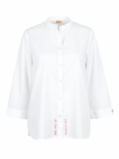 LIKS. Munich Bluse 'Bluse Soul full of sunshine' in weiß, Produktansicht