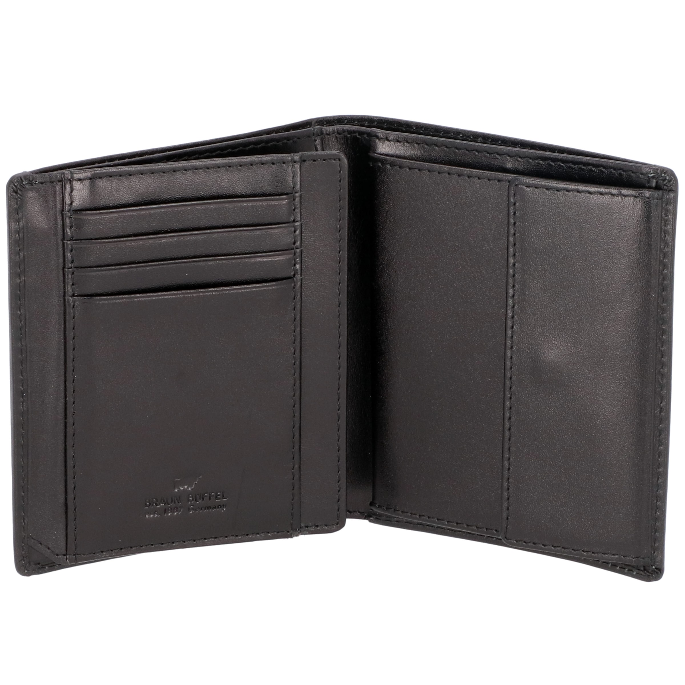 Braun Büffel Wallet in Black