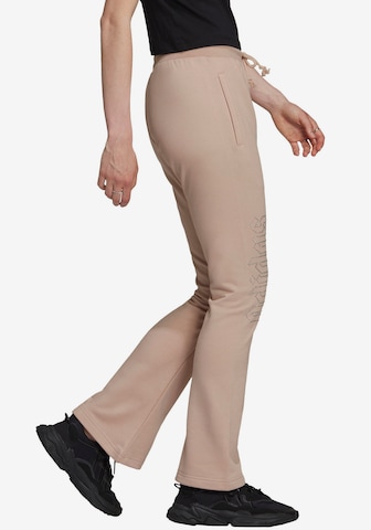 évasé Pantalon ADIDAS ORIGINALS en beige