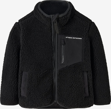 NAME IT Fleece jacket 'Mattia' in Black: front