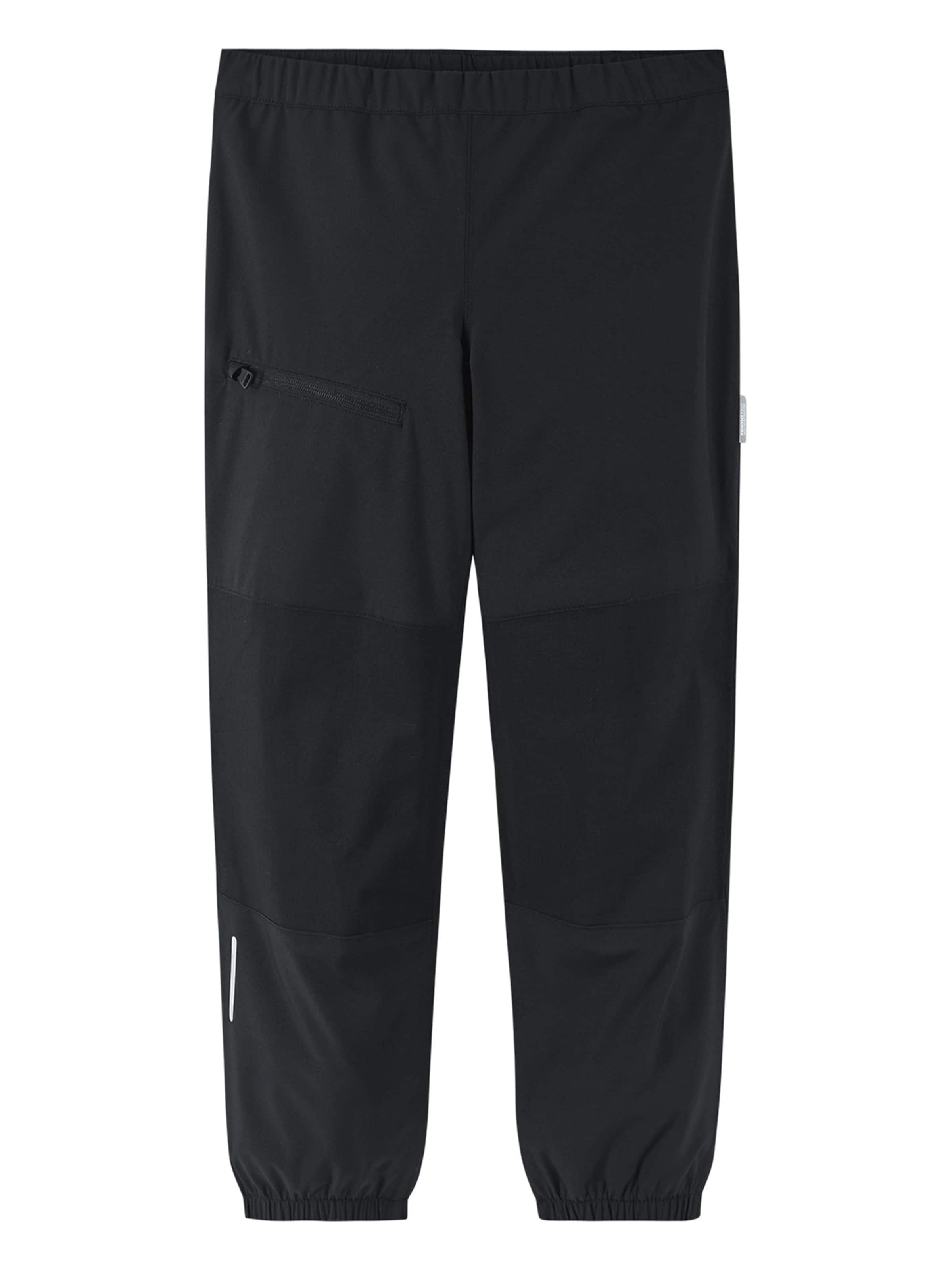 Regular Pantalon d'extérieur 'Kokosi' Reima en noir : devant