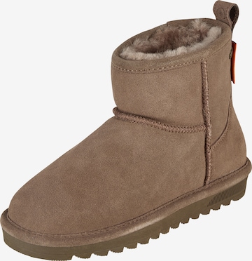 salzhaut Snowboots ' BOTTEN ' in Grau: Vorderseite