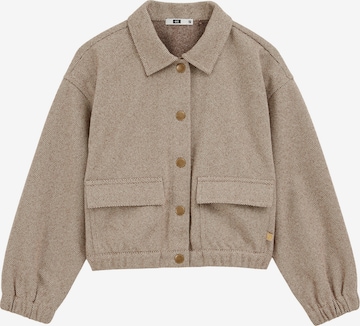 smėlio WE Fashion Demisezoninė striukė: priekis