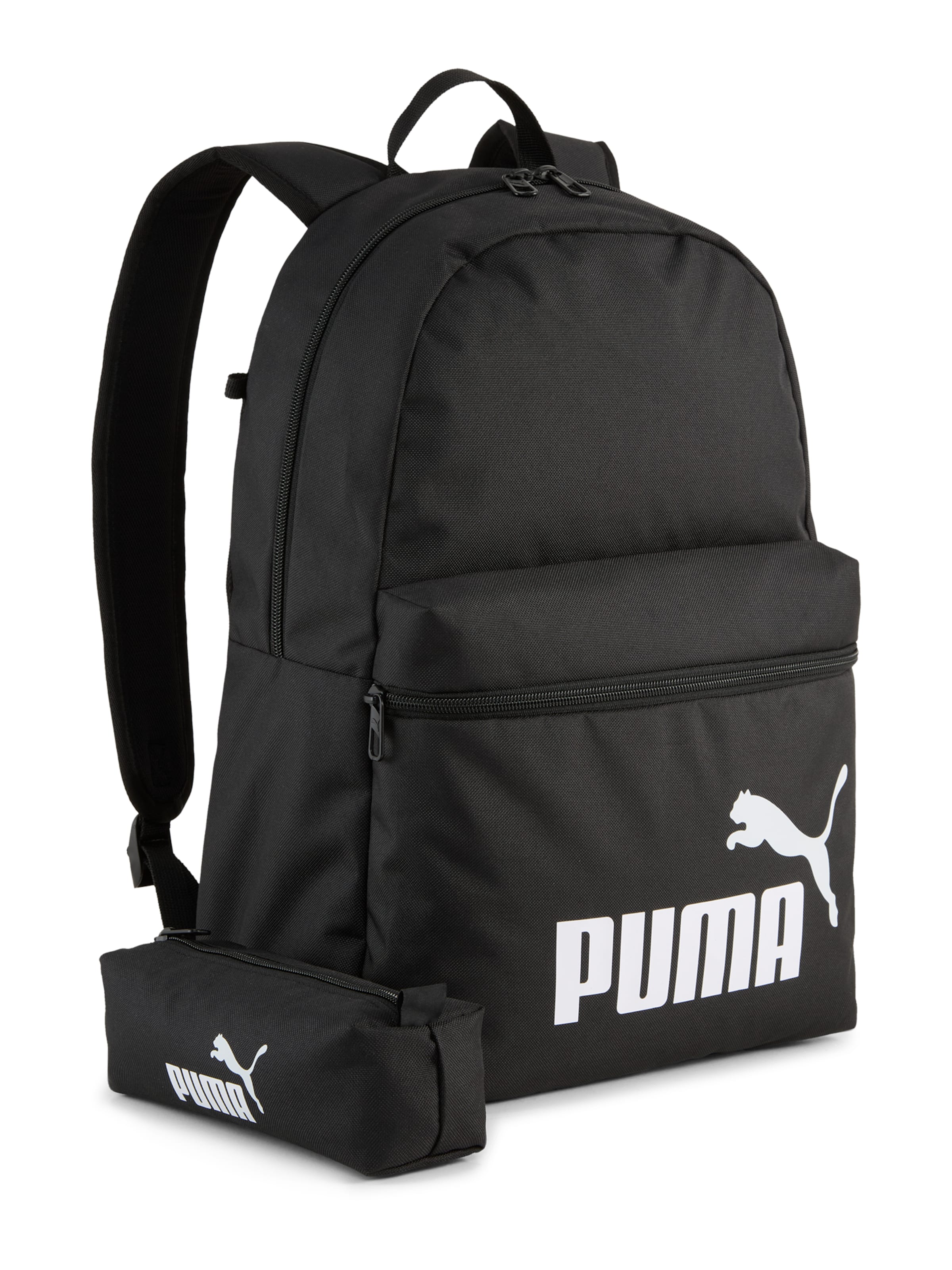 PUMA Nahrbtnik 'Phase' | črna barva: sprednja stran