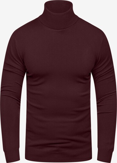 behype Pullover 'TIBERIUS' in weinrot, Produktansicht