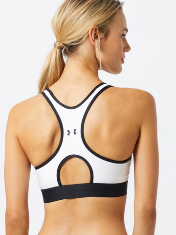 UNDER ARMOUR Regular Urheilurintaliivit 'Graphic' värissä valkoinen