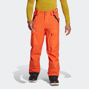 Regular Pantalon de sport 'Resort' ADIDAS TERREX en orange : devant