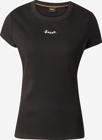 BOSS Orange T-shirt 'Esim' i svart: framsida