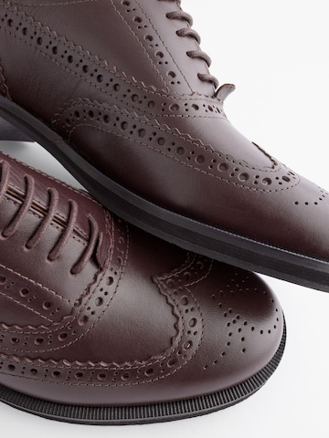 Next Šněrovací boty 'Forever Comfort®' – červená