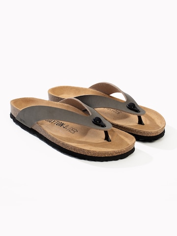 Bayton Teenslippers 'Lucca' in Grijs