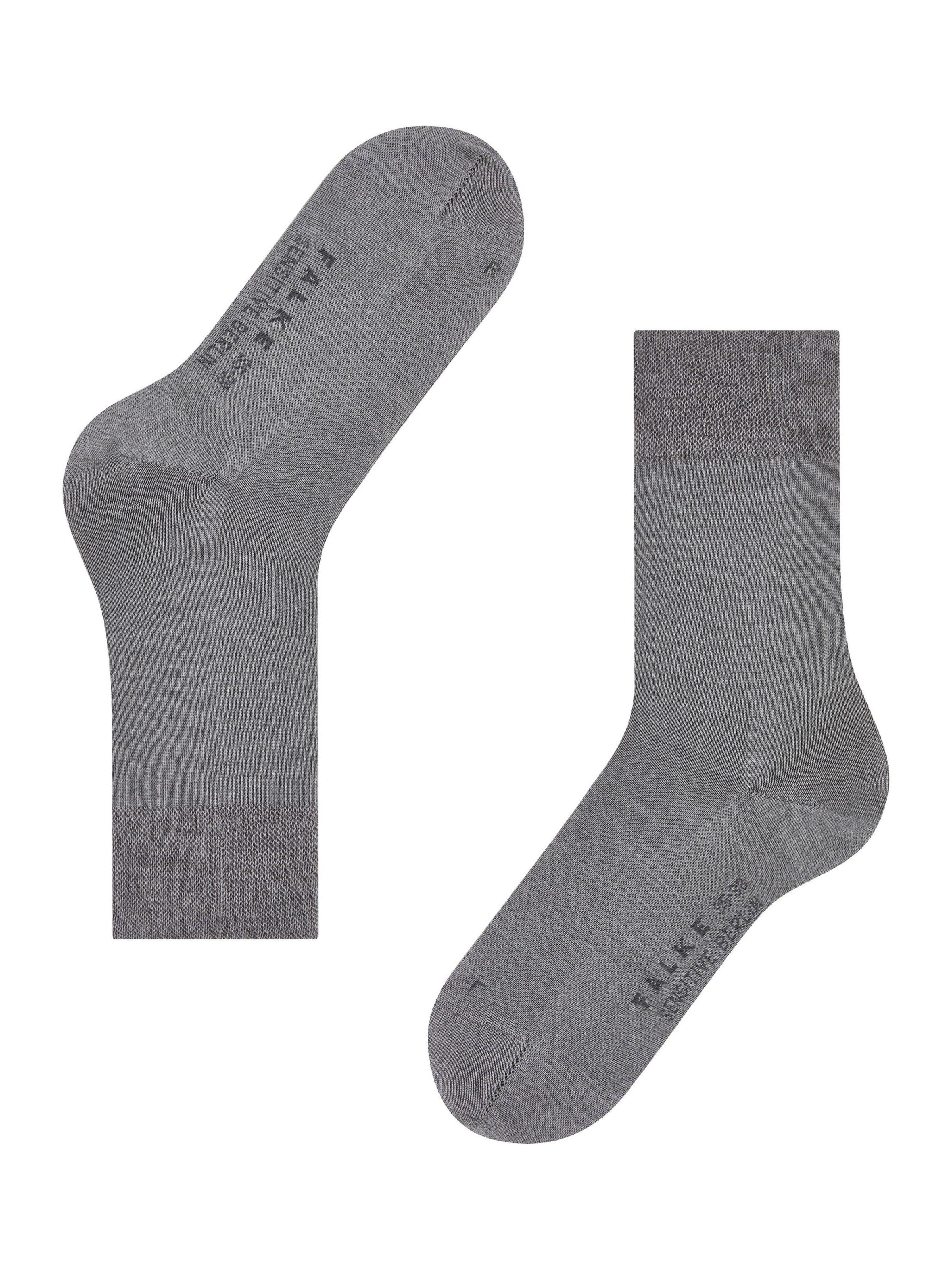 FALKE Socken 'Sensitive Berlin'‌‌‌‌ in Grau