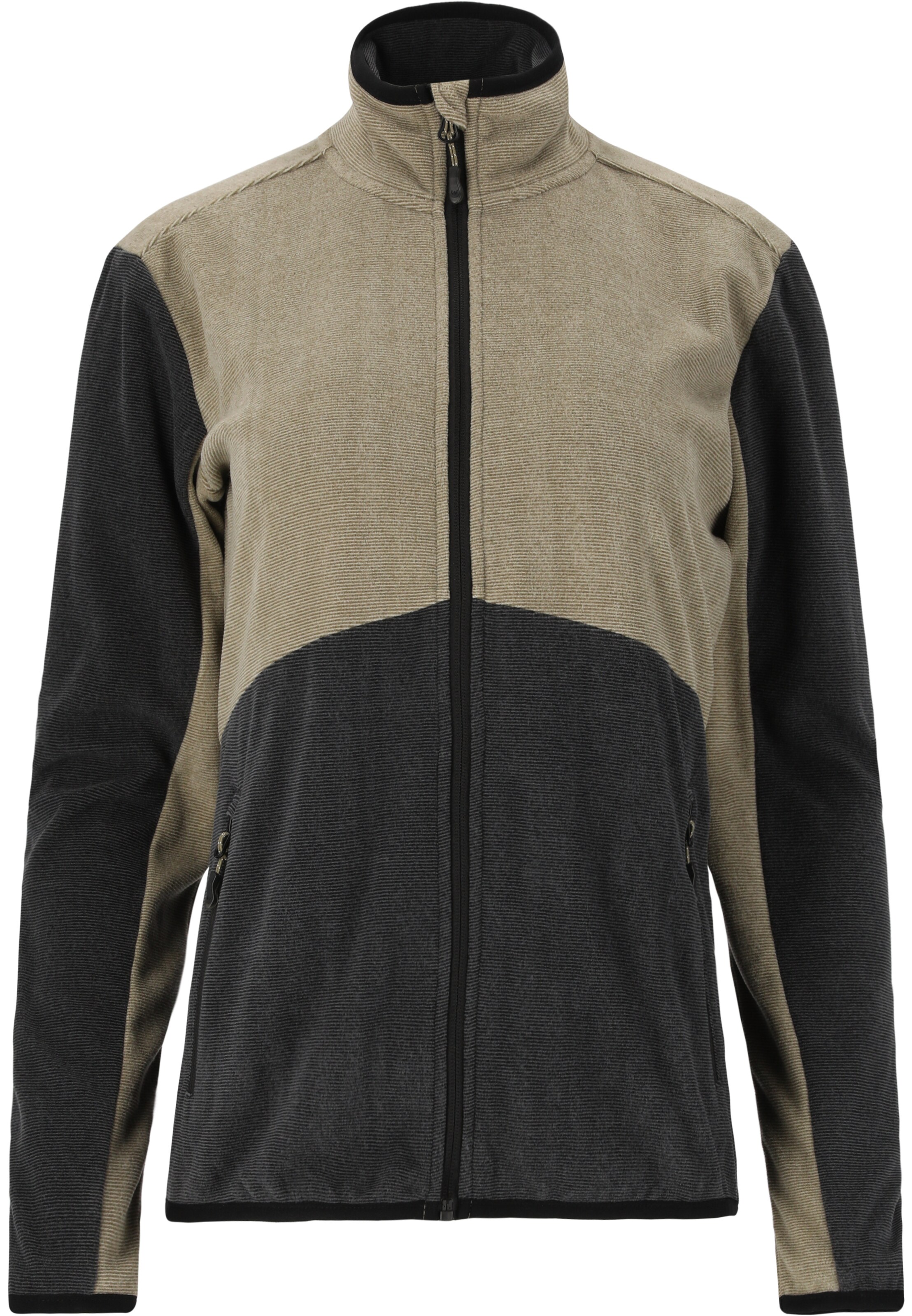 Whistler Funktionsfleecejacke 'Greyson' in Schwarz: Vorderseite