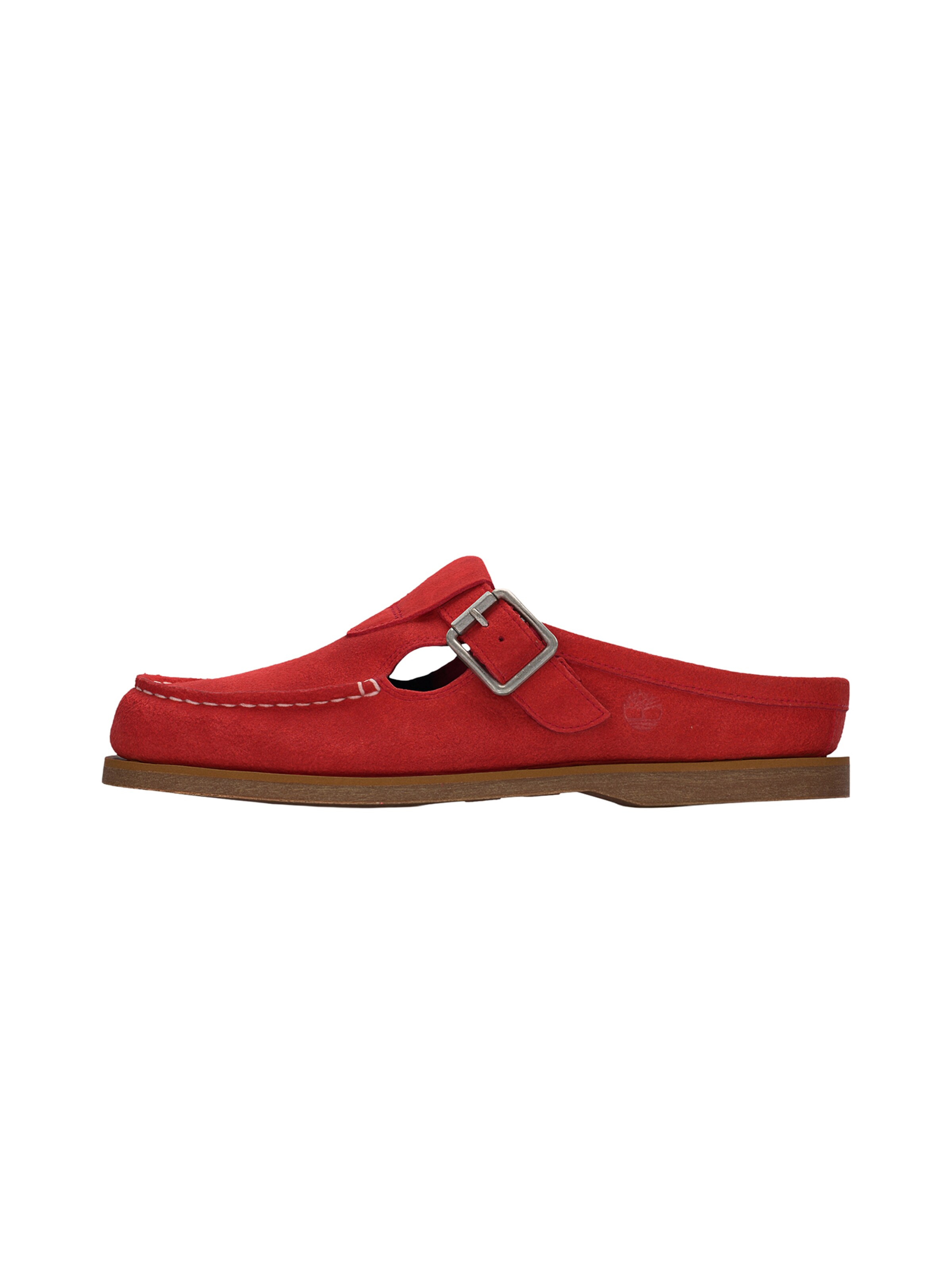 TIMBERLAND Muiltjes 'CLASSIC' in Rood: voorkant