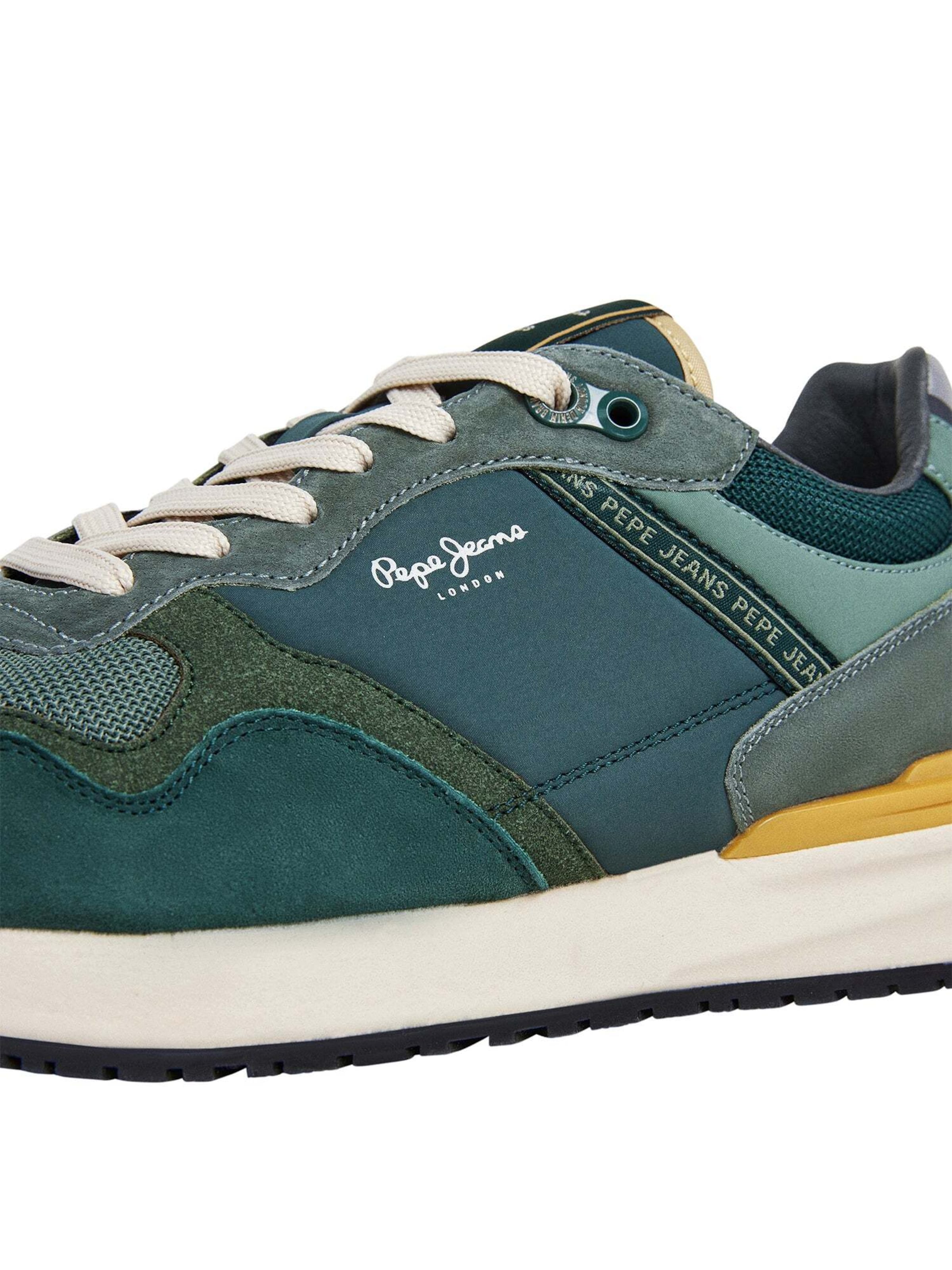 Sneaker bassa di Pepe Jeans in verde