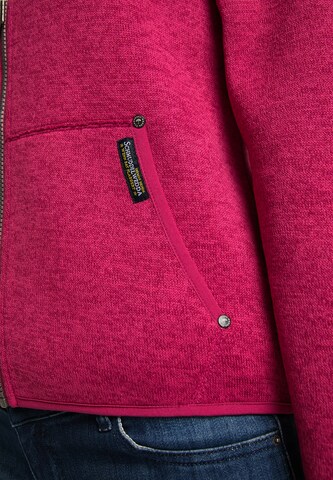 Veste en polaire Schmuddelwedda en rose