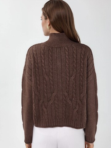 Cardigan Hiccup en marron