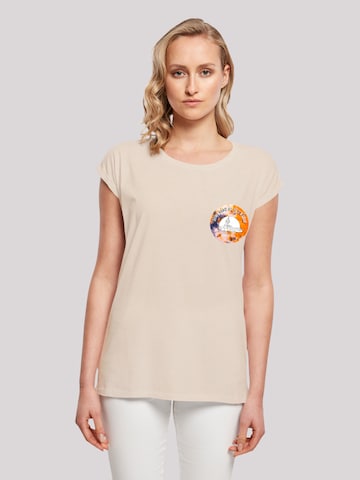 T-shirt 'Heroes of Childhood Pinocchio Sundowner' F4NT4STIC en beige : devant