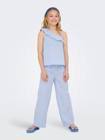 ONLY GIRLSWide Leg/ Široke nogavice Hlače 'KOGSmilla' - plava boja