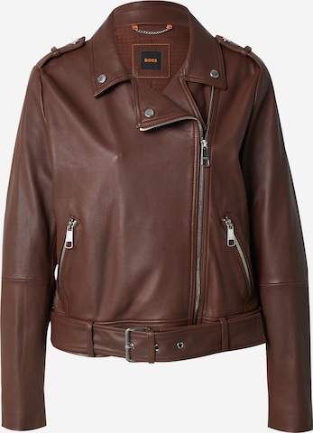 BOSS Jacke 'Sameli' in Braun: Vorderseite