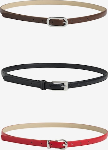 Ceinture PIECES en marron : devant