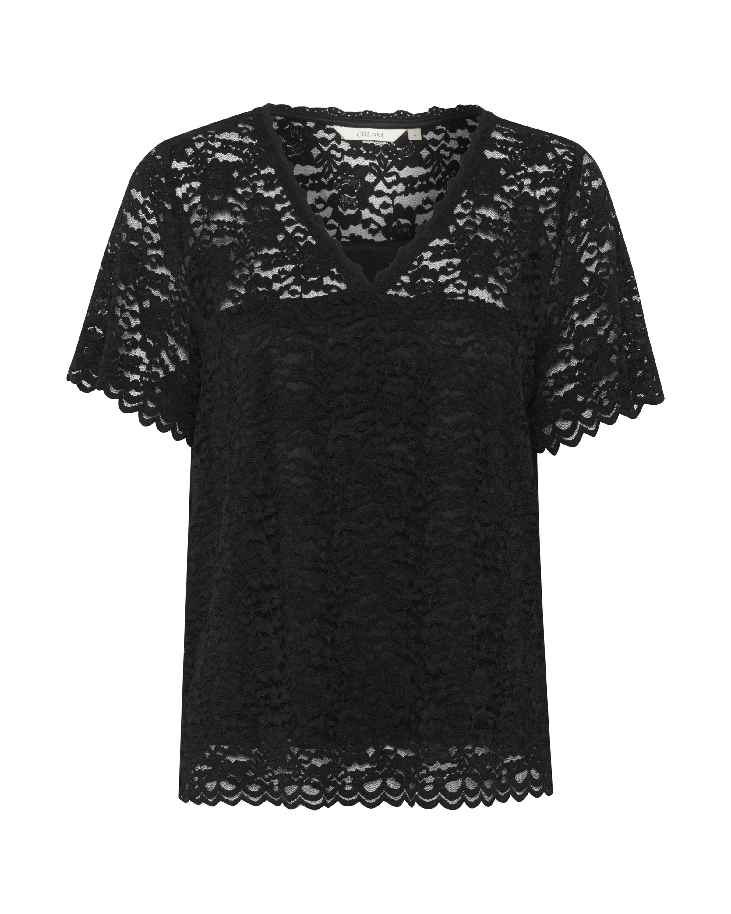 Cream Bluse 'Fika' in Schwarz: Vorderseite
