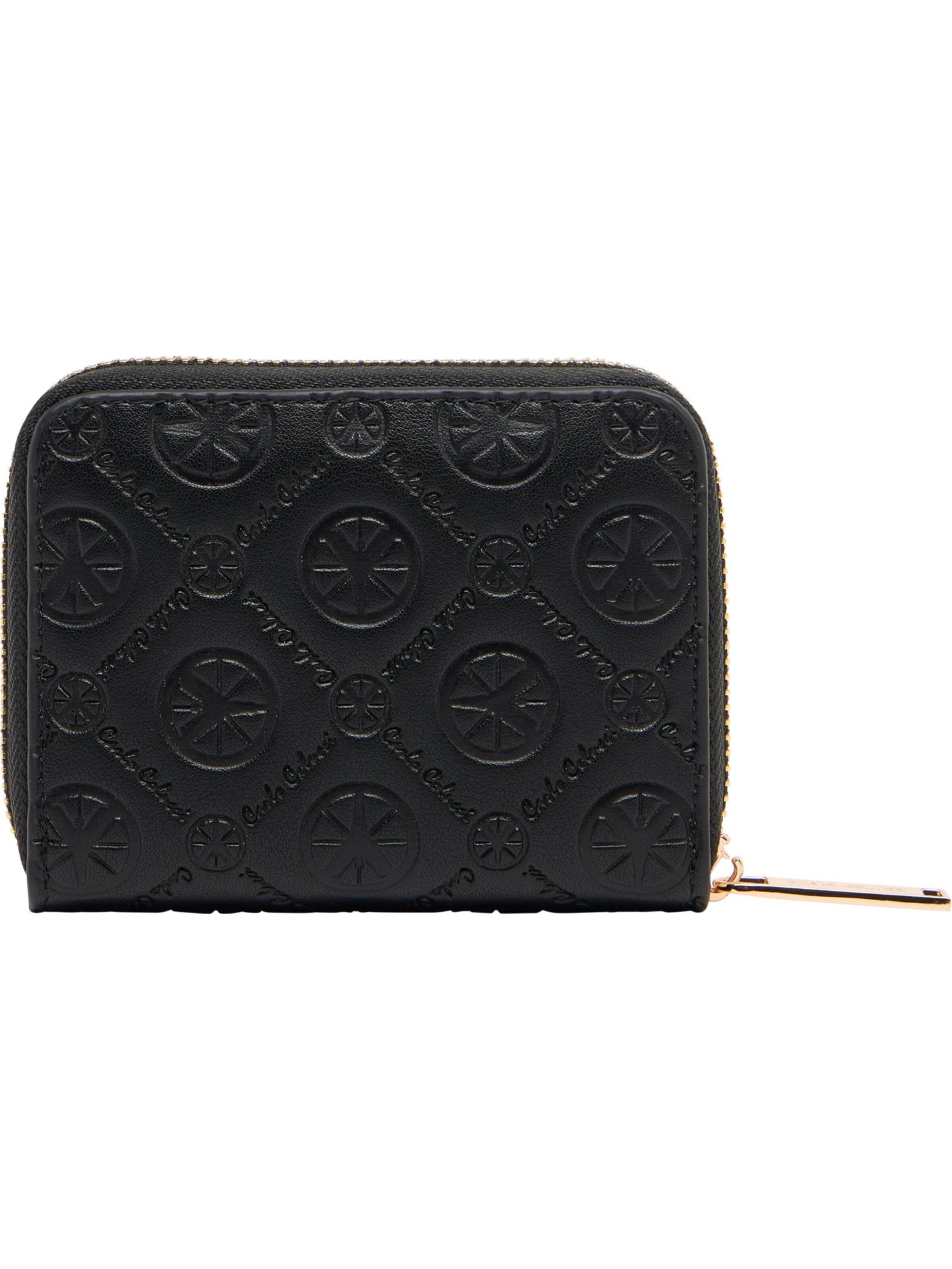 Carlo Colucci Geldbörse 'Edessa' in Schwarz