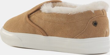 Minnetonka Slip On 'Wilder' i brun