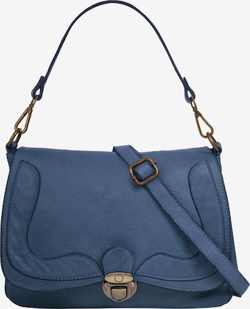 Samantha Look - Bolso de hombro en azul: frente
