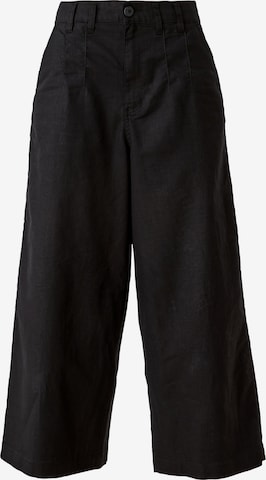 QS Pants in Black: front