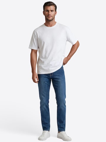 PIERRE CARDIN Slimfit Jeans 'Antibes' in Blauw