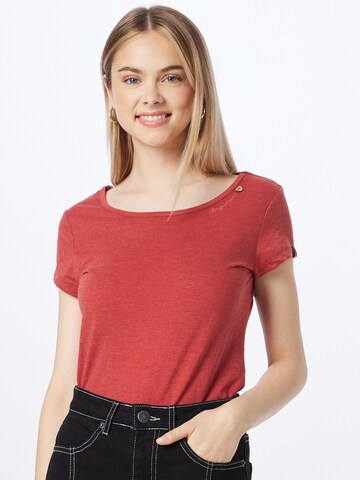 Ragwear Shirt 'MINT' in Rood: voorkant