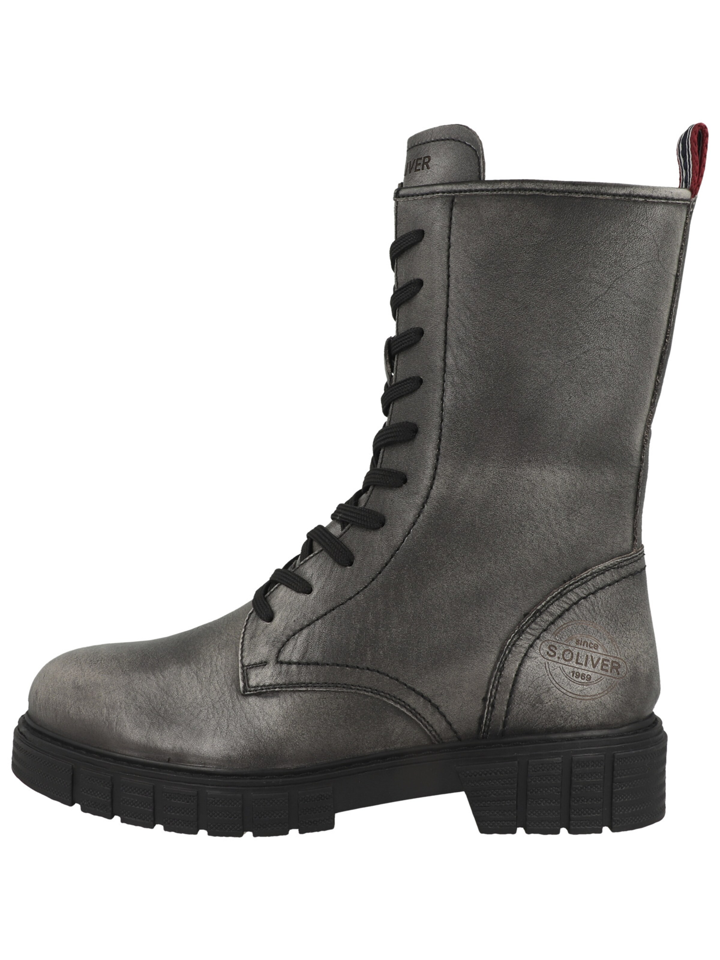 Stivaletto stringato di s.Oliver in grigio