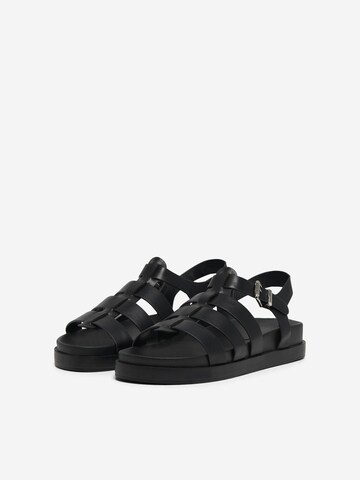 ONLY Strap Sandals in Black