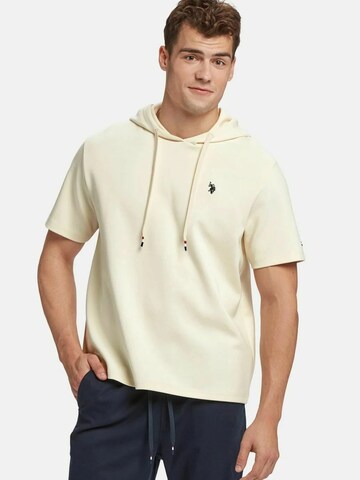 U.S. POLO ASSN. Pullover 'Josef' in Weiß: Vorderseite