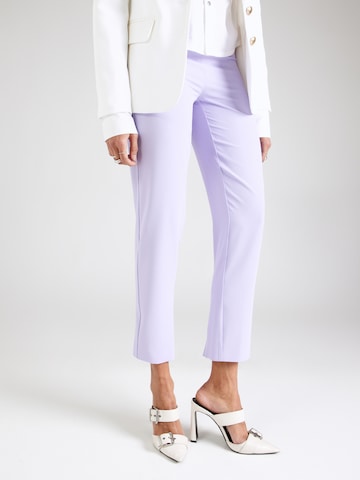 PATRIZIA PEPE Slim fit Pants in Purple: front