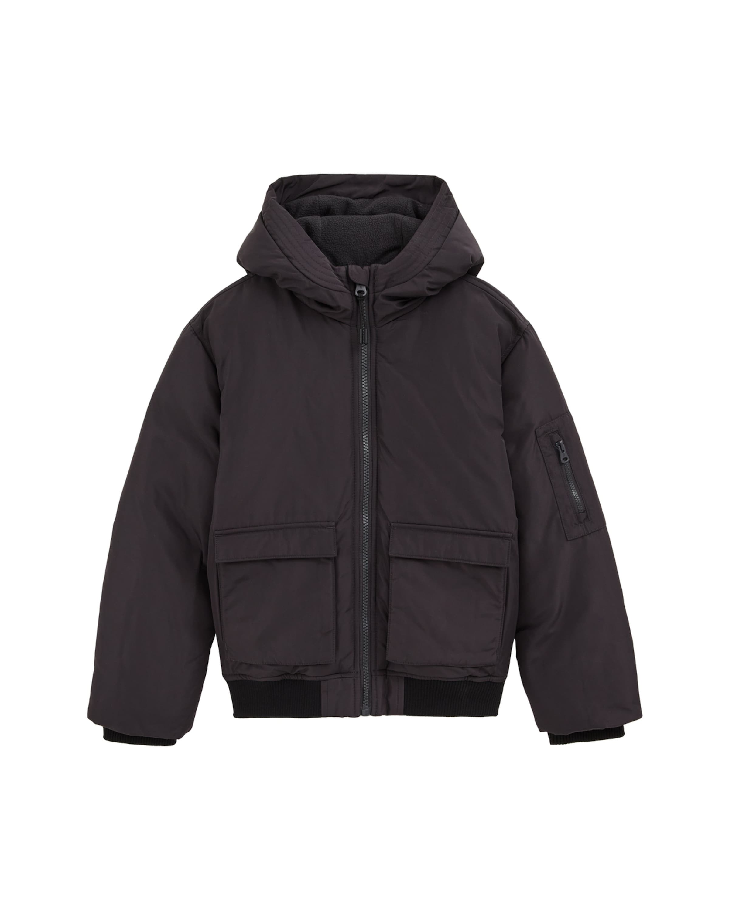 Veste mi-saison WE Fashion en gris : devant