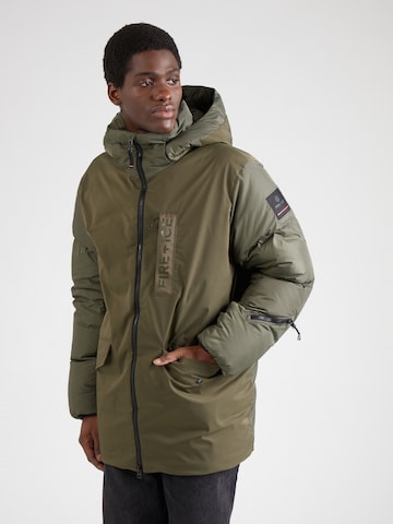 Veste outdoor 'YADID' Bogner Fire + Ice en vert : devant