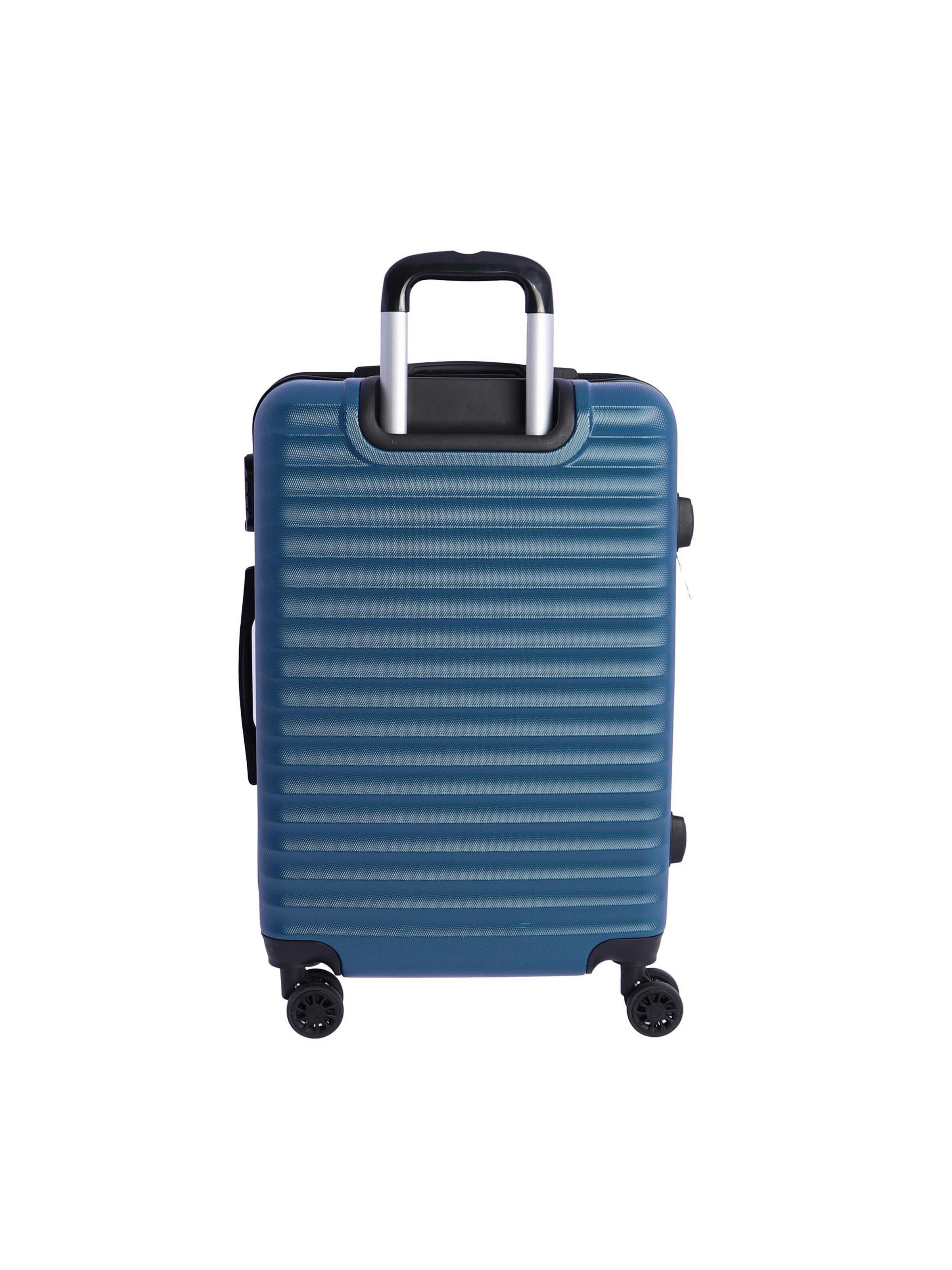 Don Algodon - Carrito 'DON ALGODON Maleta Mediana 23 kg | Maleta de Viaje Rígida con 4 Ruedas Dobles 360º, Candado TSA y Asa Telescópica | Equipaje Resistente al Agua para Viajes en Avión' en azul