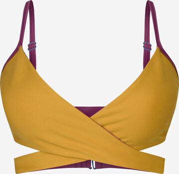 Boochen Triangle Bikini Top 'Arpoador' in Yellow