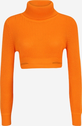 Noisy May Petite Sweater 'BERGHAN' in Orange: front