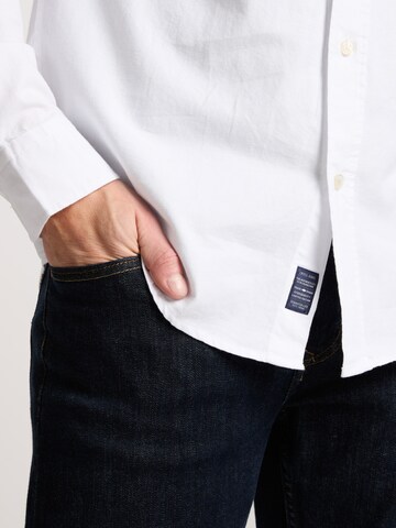 CROSS JEANS Regular Fit Hemd ' 35451 ' in Weiß