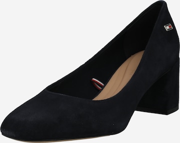 TOMMY HILFIGER Pumps in Blauw: voorkant