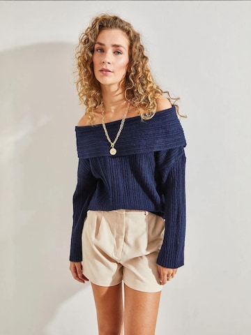 Pullover di Bianco Lucci in blu