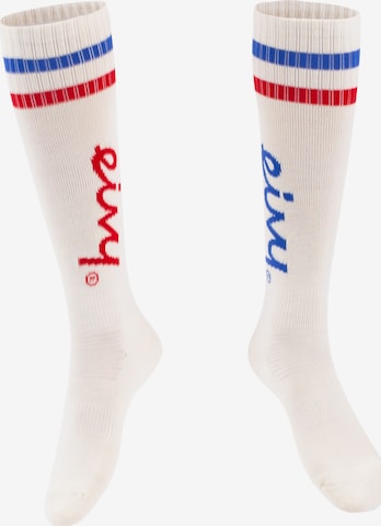 Eivy Cheerleader Wool Socks in Weiß: Vorderseite
