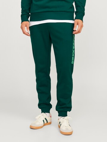 JACK & JONES Tapered Bukser 'JJGordon Alvis' i grøn: forside