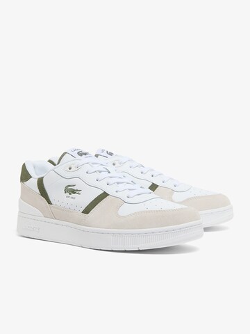LACOSTE Sneaker 'T-Clip' in Weiß