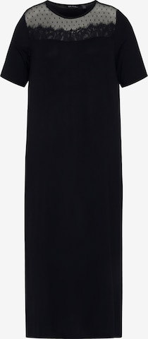 Ulla Popken Nightgown in Black: front