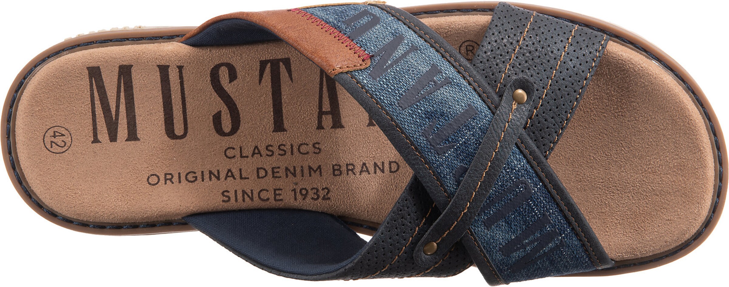 MUSTANG Mules in Blue