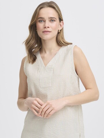 Fransa Top 'FRCAYL' in Beige