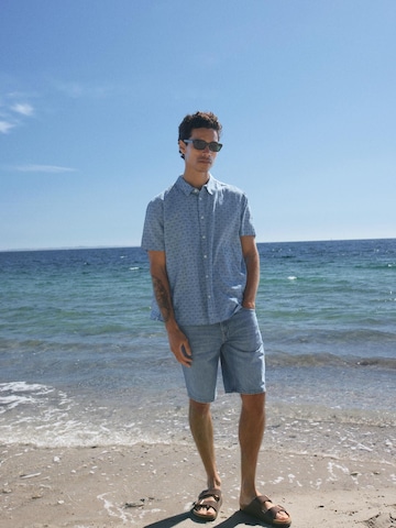 Regular Jean 'BHTwister' BLEND en bleu